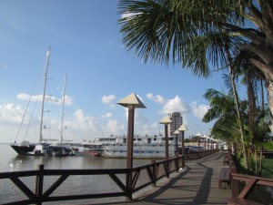 Parte de la costanera de Belém