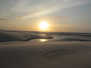 Atardece en los Lencois