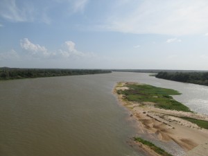 Río Parnaiba, que genera en su desembocadura uno de los deltas más importantes de América