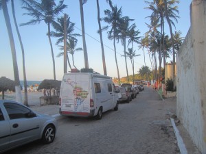 Lagoinha: hermosa playa en la cual pernoctamos