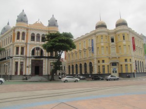 Parte del casco histórico de Recife