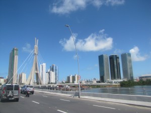 Toma de Recife en una de las partes nuevas de la ciudad