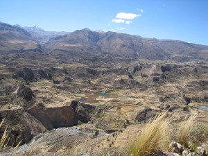 Perú: el Cañón del Colca, cerca de Arequipa