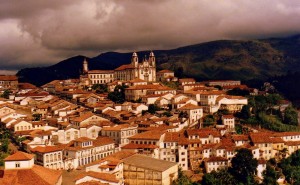 Vista panorámica deOuro Preto