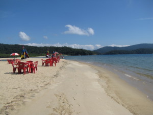 Playa en Paraty Mirim